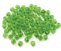 Koraliki kuleczki akrylowe 6mm zielone 60szt