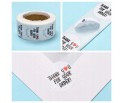 Naklejki Podziękowanie za Zamówienie "THANK YOU FOR YOUR ORDER" 2,5cm 50szt