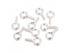 WKRĘTY WKRĘTKI haczyki do buteleczek 20szt 10x4mm