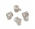 Przekładka Modułowa KORALIKI MODUŁOWE Przekładki z Uszkiem Metal 9x6mm 10sz
