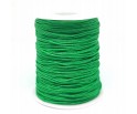 Sznurek Jubilerski Woskowany Zielony 1mm 10m