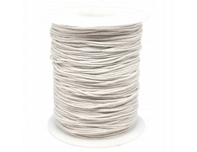 Sznurek Jubilerski Woskowany Biały 1mm 10m