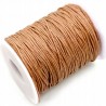 Sznurek Jubilerski Woskowany Brązowy 1mm 10m