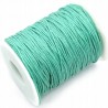 Sznurek Jubilerski Woskowany Seledynowy 1mm 10m
