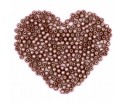 Koraliki Akryl Perły Okrągły Brązowe 4mm 25g/850szt