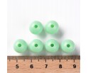 Koraliki Gładkie Klasyczne w Kształcie Kulki 10mm 20szt Akryl Miętowe