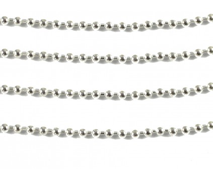 Łańcuszek do biżuterii 3x5x0.8mm 1metr k. SREBRNY