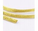 Sznurek Jubilerski Satynowy Nylonowy Błyszczący 1,5mm 15m Szpula Musztardow