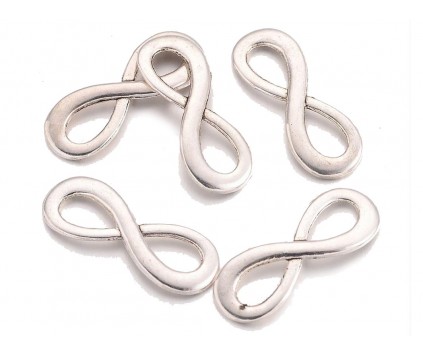 Łącznik nieskończoność INFINITY 29x14mm 3 sztuki metal