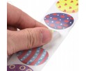 Naklejki Wielkanocne Jaja Jajka Pisanki Scrapbooking Wielkanoc 3,8cm 50szt