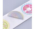 Naklejki Wielkanocne Święta Zając Kurczak Wielkanoc Scrapbooking2,5cm 50szt