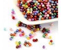 Koralik perełka 4mm 150szt mix kolorów perełki perły akrylowe