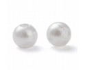 Koraliki Akryl Perły Okrągły Biały 4mm 25g/850szt