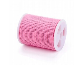 05 Sznurek Jubilerski 1mm Woskowany Poliestrowy na Szpulce Szpula 11m Topli