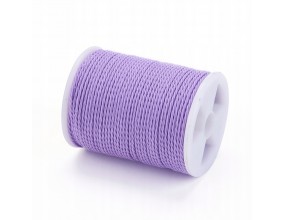 11 Sznurek Jubilerski 1mm Woskowany Poliestrowy na Szpulce Szpula 11m Topli