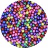 Koraliki Akrylowe Perły 4mm Okrągłe Kuleczki Perełki Mix 200szt