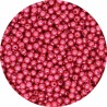 Koraliki Akrylowe Perły 4mm Okrągłe Kuleczki Perełki Czerwone 200szt