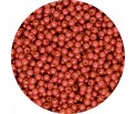 Koraliki Akrylowe Perły 4mm Okrągłe Kuleczki Perełki Miedziany 200szt