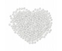 Koraliki Akrylowe Perły 4mm Okrągłe Kuleczki Perełki Białe 100szt