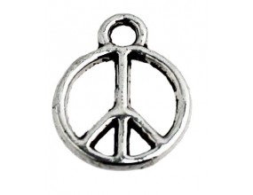 Zawieszka metal CHARMS 13x10x1mm PACYFKA