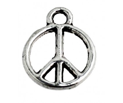 Zawieszka metal CHARMS 13x10x1mm PACYFKA