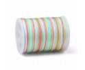 Sznurek Jubilerski Poliestrowy Kolorowy Pastelowy 1mm 7m