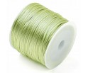 Sznurek Jubilerski Satynowy Nylonowy 1mm 30m Oliwkowy Szpula
