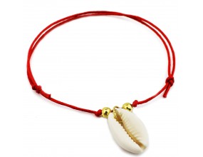 BRANSOLETKA muszle seashell summer CELEBRYTKA