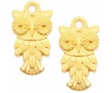 ZAWIESZKI METALOWE CHARMS SOWY 4szt SÓWKA SOWA