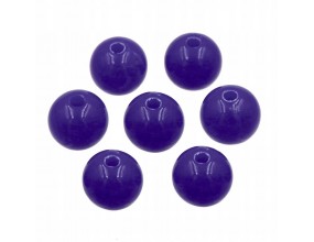 Koraliki Kulki Akrylowe Pastelowe Gładkie 8mm 20sz