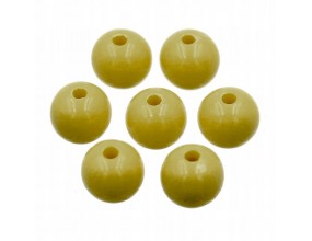 Koraliki Kulki Akrylowe Pastelowe Gładkie 8mm 20sz