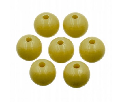 Koraliki Kulki Akrylowe Pastelowe Gładkie 8mm 20sz