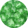 Koraliki Szklane Nici Transparentne 8mm Kulki Zielone 50szt