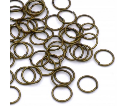 Ogniwa Kółeczka do Biżuterii 8mm 100szt Złoty Ant
