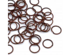 Ogniwa Kółeczka do Biżuterii 8mm 100szt Miedziany