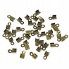 Końcówka Zakończenie Sznurka 6x3mm Złoty Ant. 50sz