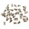 Końcówka Zakończenie Sznurka 6x3mm Platynowe 50szt