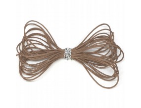 A012 SZNUREK nylonowy topliwy BEŻOWY~0,8mm 5m