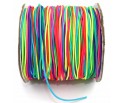 GUMKA KOLOROWA TĘCZOWA 1mm 5 METRÓW MULTIKOLOR