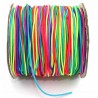 GUMKA KOLOROWA TĘCZOWA 1mm 5 METRÓW MULTIKOLOR