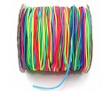 GUMKA KOLOROWA TĘCZOWA 1mm 5 METRÓW MULTIKOLOR