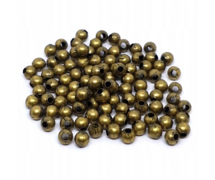 Kulki Dystansowe Przekładki 4mm 100szt Złote Anty