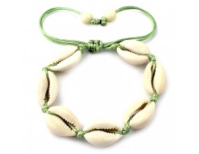 BRANSOLETKA MUSZLE MUSZELKI BOHO SEASHELL LATO