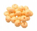 Koraliki Oponki Szlifowane Dyski 8mm 20szt Pomarań
