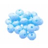 Koraliki Oponki Szlifowane Dyski 8mm 20sz Błękitne