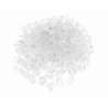 Koraliki Szlifowane Diamenciki 8mm 100szt Białe