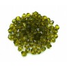 Koraliki Szlifowane Diamenciki 8mm 100szt Oliwkowe