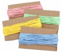 Sznurek Jubilerski Bawełniany Woskowany 1mm 4x10m Mix Pastelowych Kolorów