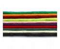 SZNUREK JUBILERSKI DO BIŻUTERII BAWEŁNIANY WOSKOWANY 1,5mm MIX 10 x 1m