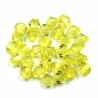 Koraliki Szlifowane Diamenciki 6mm 200szt Żółte